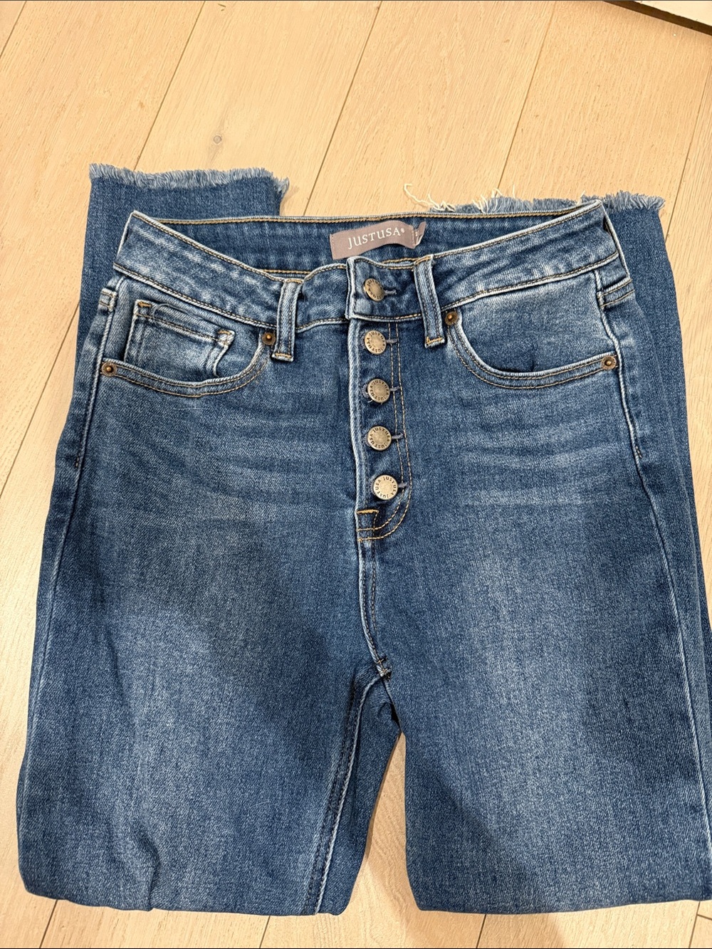 Straight Leg Just USA Jeans